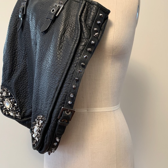 Philipp Plein handbag black with studs - Picture 3 of 6